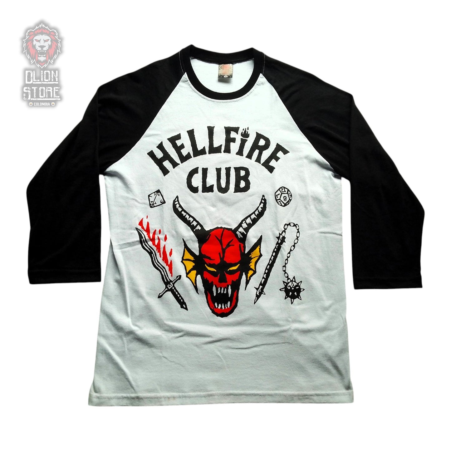 Camiseta Manga larga unisex de HellFire Club estampada, producto de DLion Store