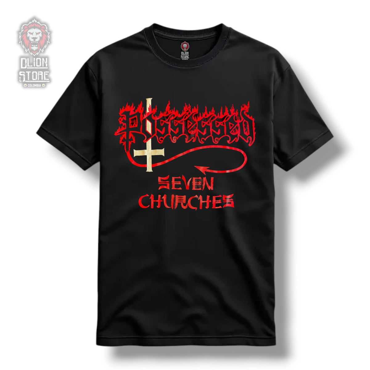 Camiseta Possessed Seven Churches