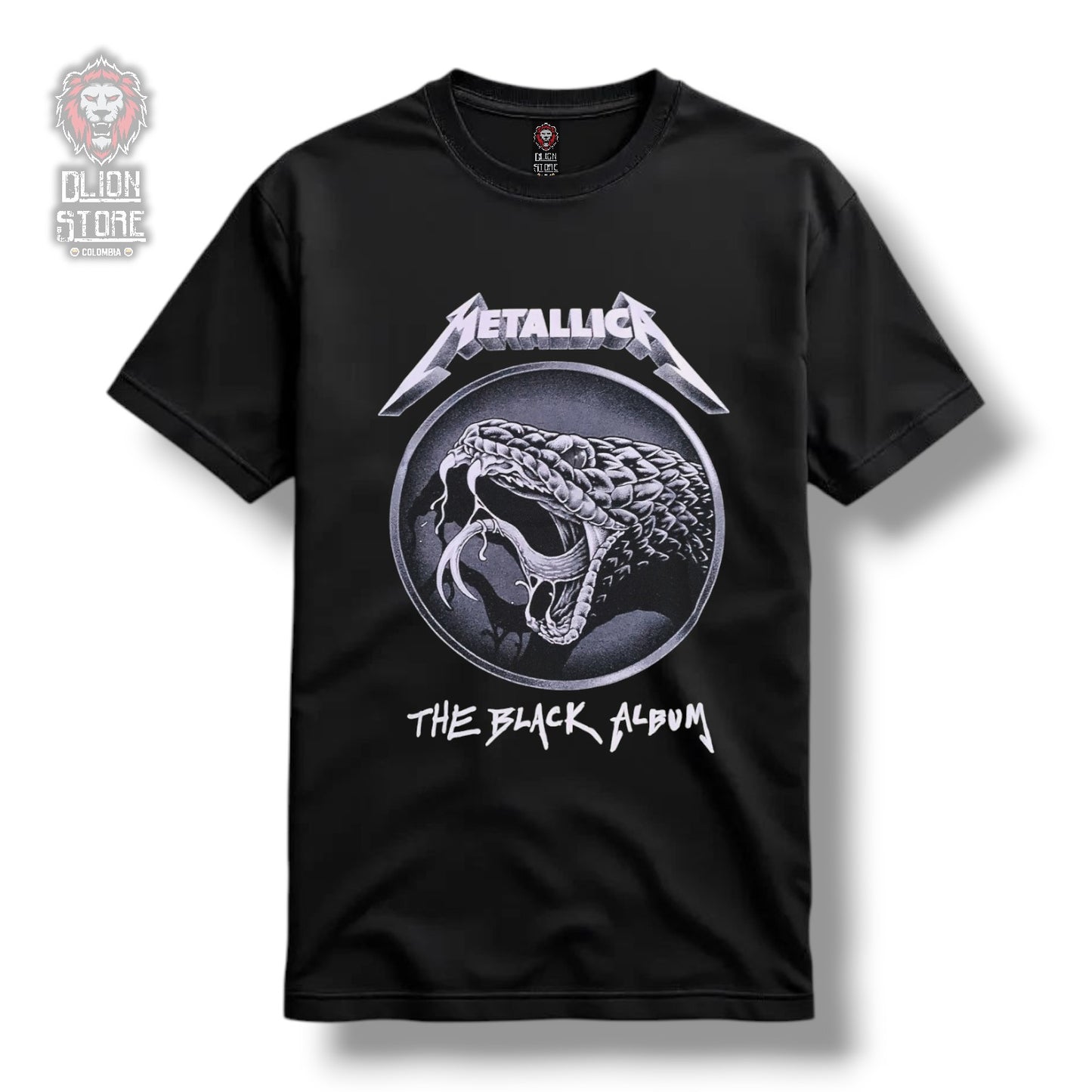 Camiseta Metallica Black Album