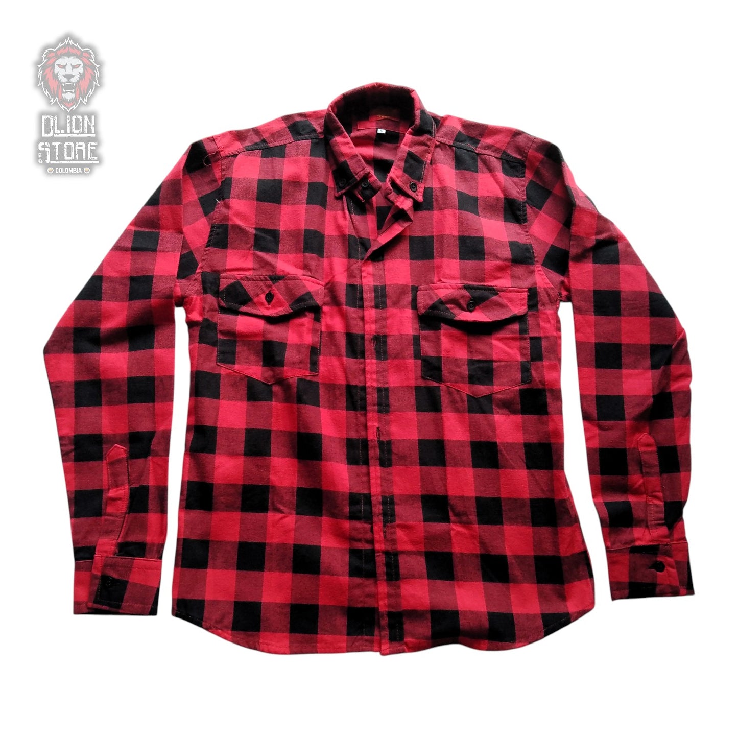 Camisa Leñadora Manga Larga unisex, producto de DLion Store