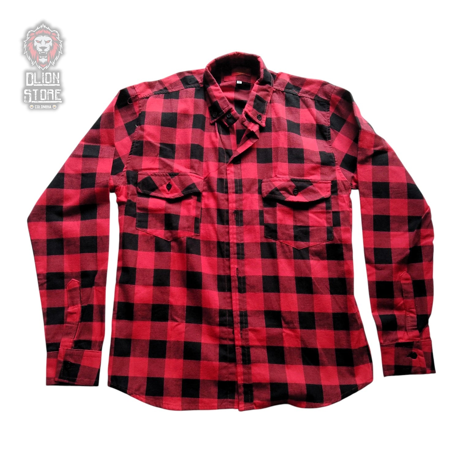 Camisa Leñadora Manga Larga unisex, producto de DLion Store