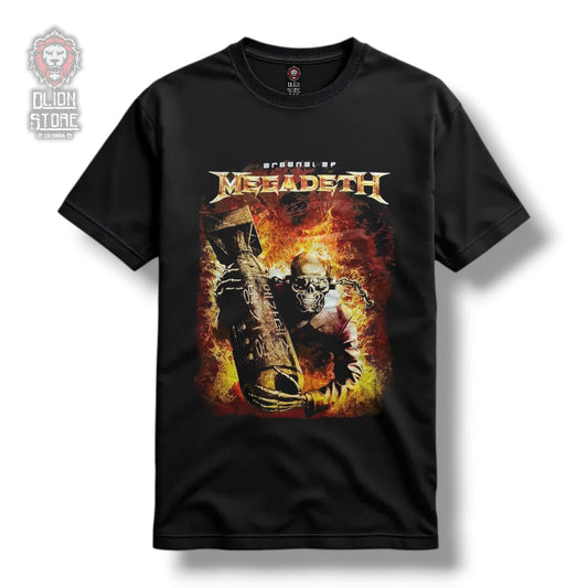 Camiseta Arsenal of Megadeth