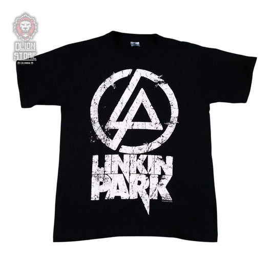 Camiseta negra unisex de Linkin Park estampada, producto de DLion Store