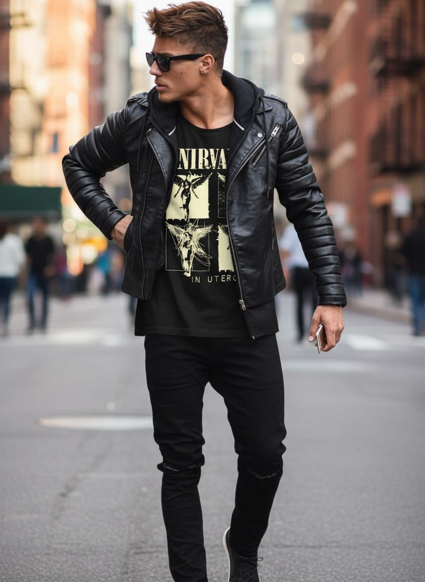 Camiseta Nirvana In Utero Unisex Modelo - DLion Store Colombia