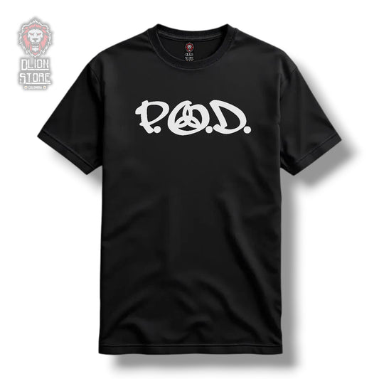 Camiseta negra unisex de POD estampada, producto de DLion Store
