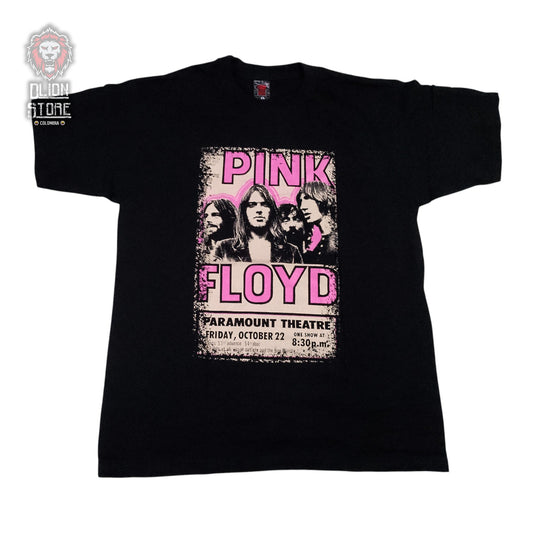 Camiseta negra unisex de Pink Floyd estampada, producto de DLion Store
