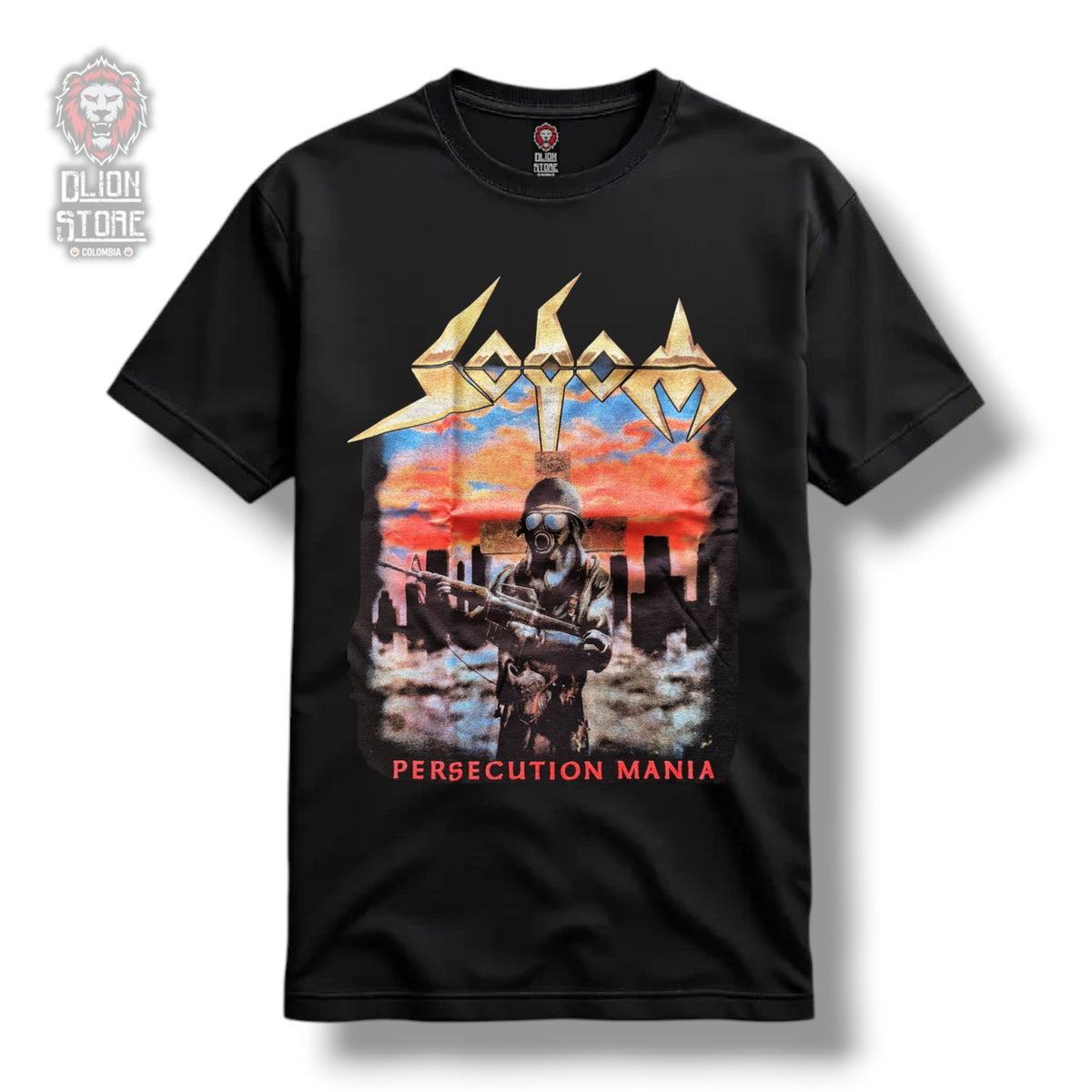 Camiseta Sodom Persecution Mania