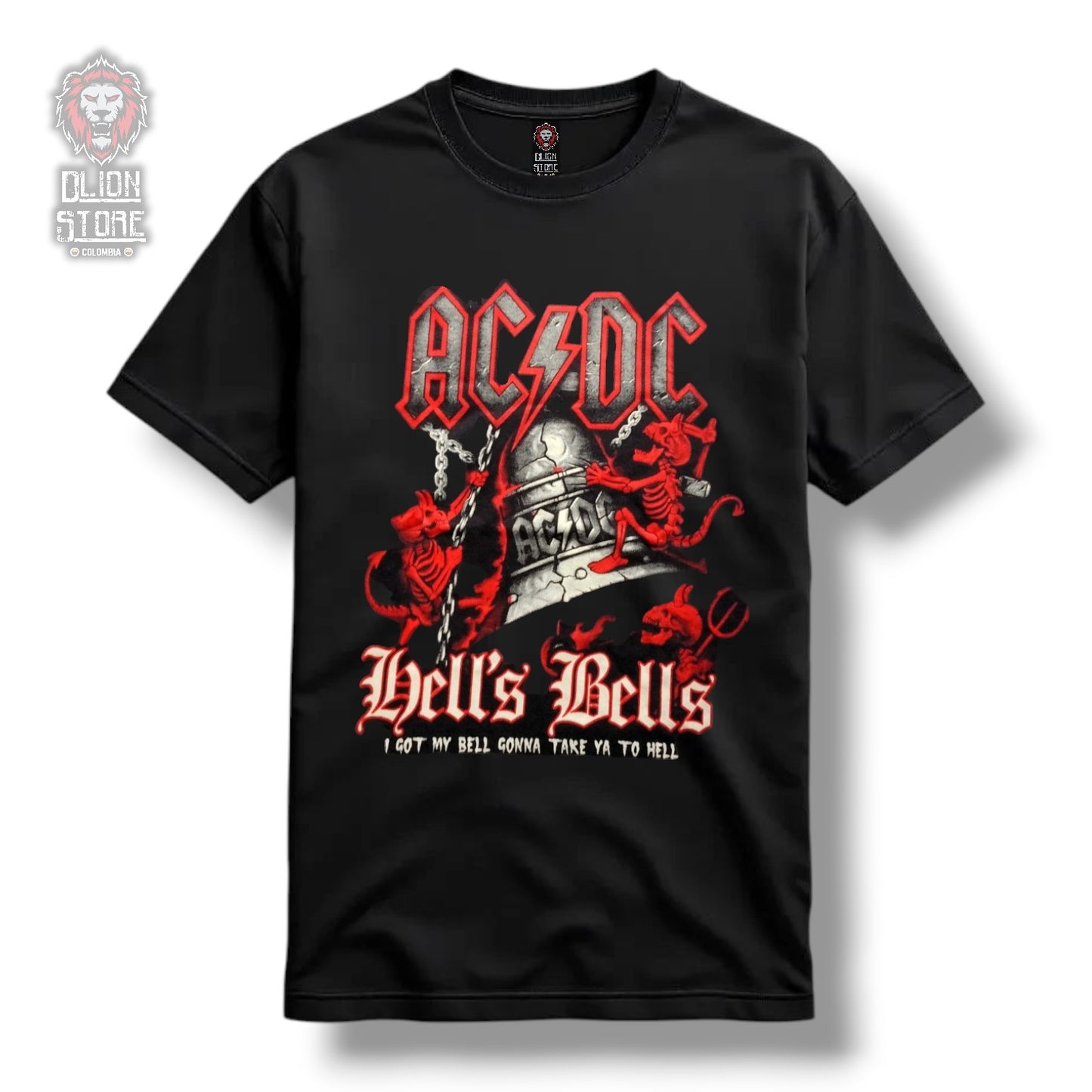 Camiseta ACDC Hells Bells