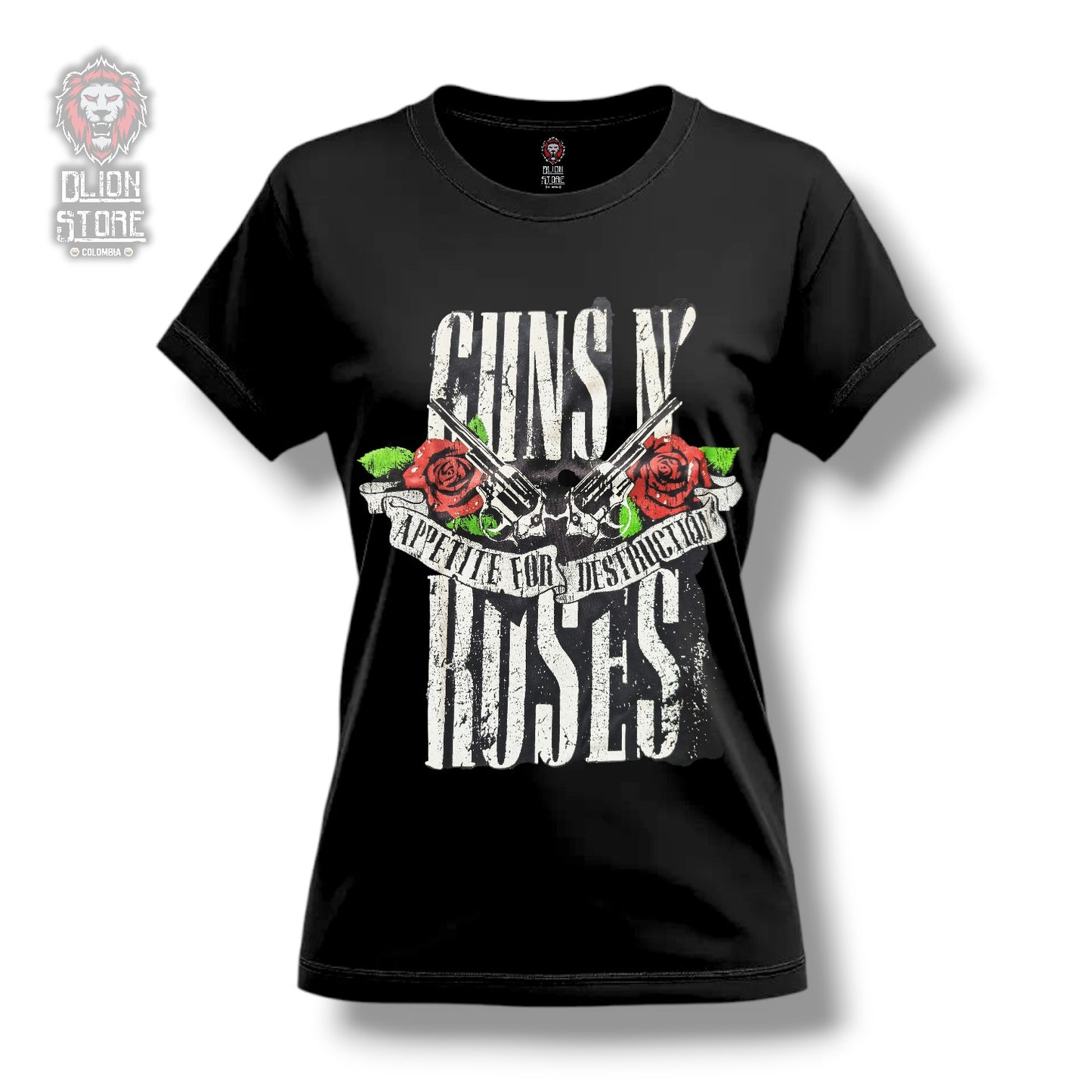 Camiseta Guns And Roses (Dama)