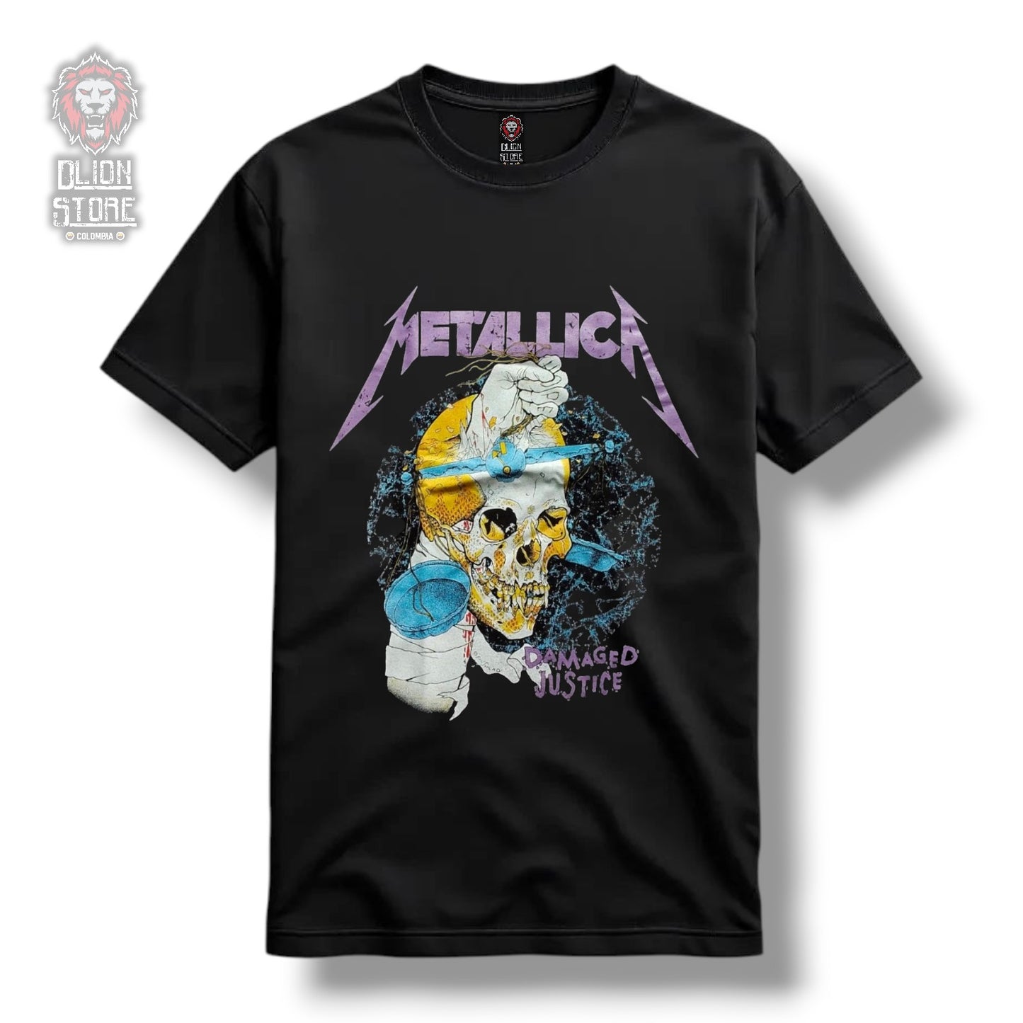 Camiseta Metallica Damaged Justice