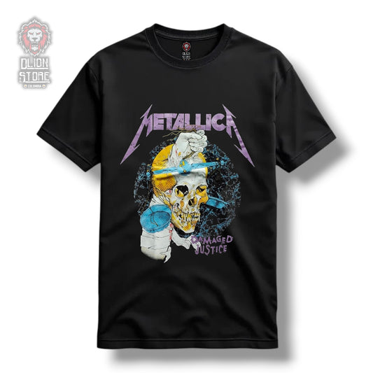 Camiseta Metallica Damaged Justice