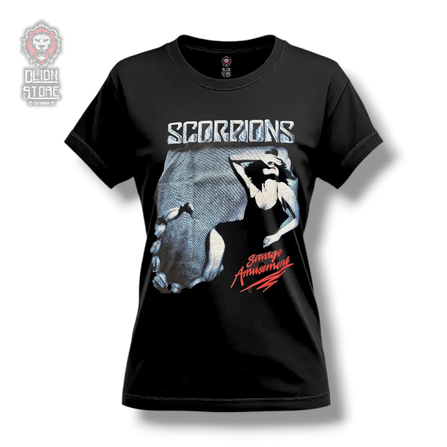 Camiseta Scorpions (Dama)