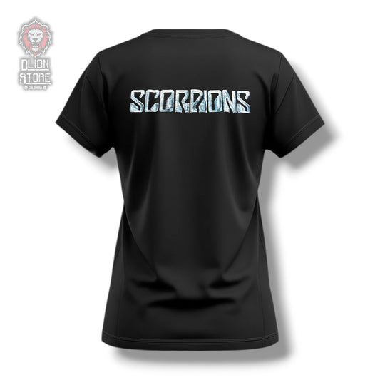 Camiseta Scorpions (Dama)