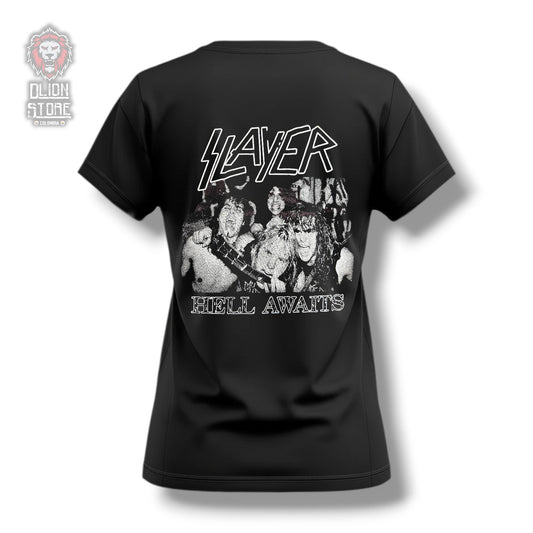 Camiseta Slayer (Dama)