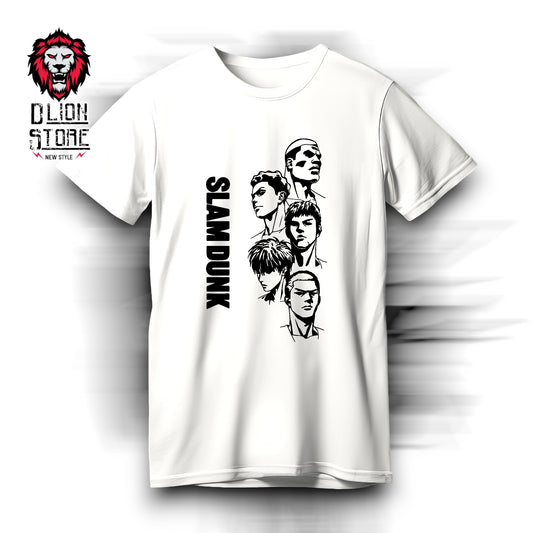 Camiseta Blanca estampada. Disponible en DLion Store.