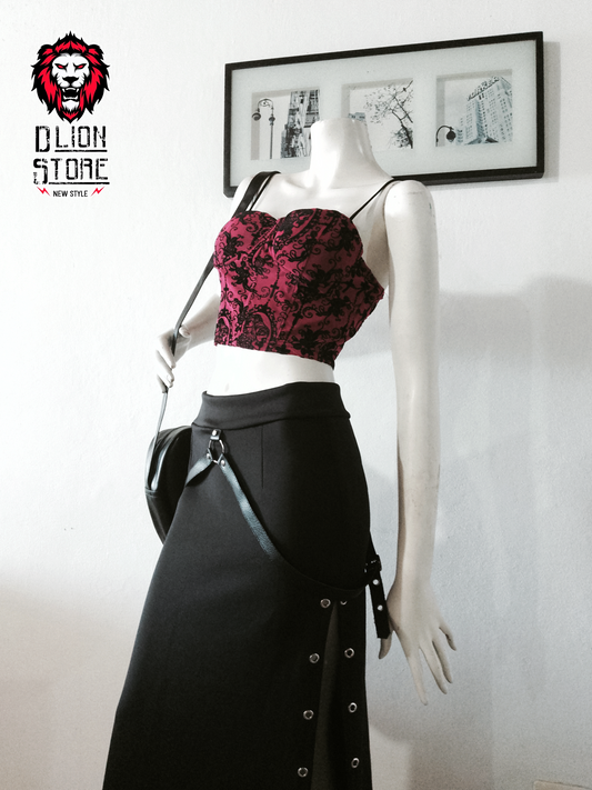 Falda Con Abertura