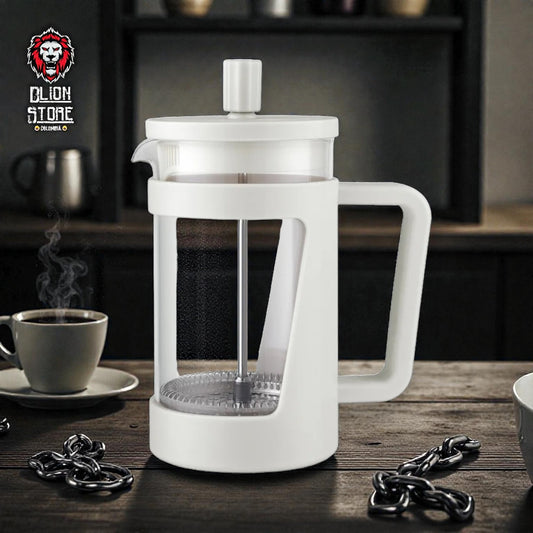 Prensa de Alta Calidad. Capacidad de 600 ml (4 Tazas). Disponible en DLion Store.