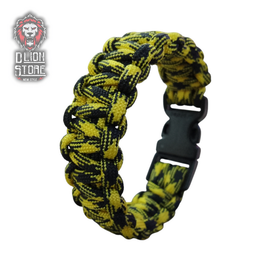 Pulsera Paracord Yellow Camo