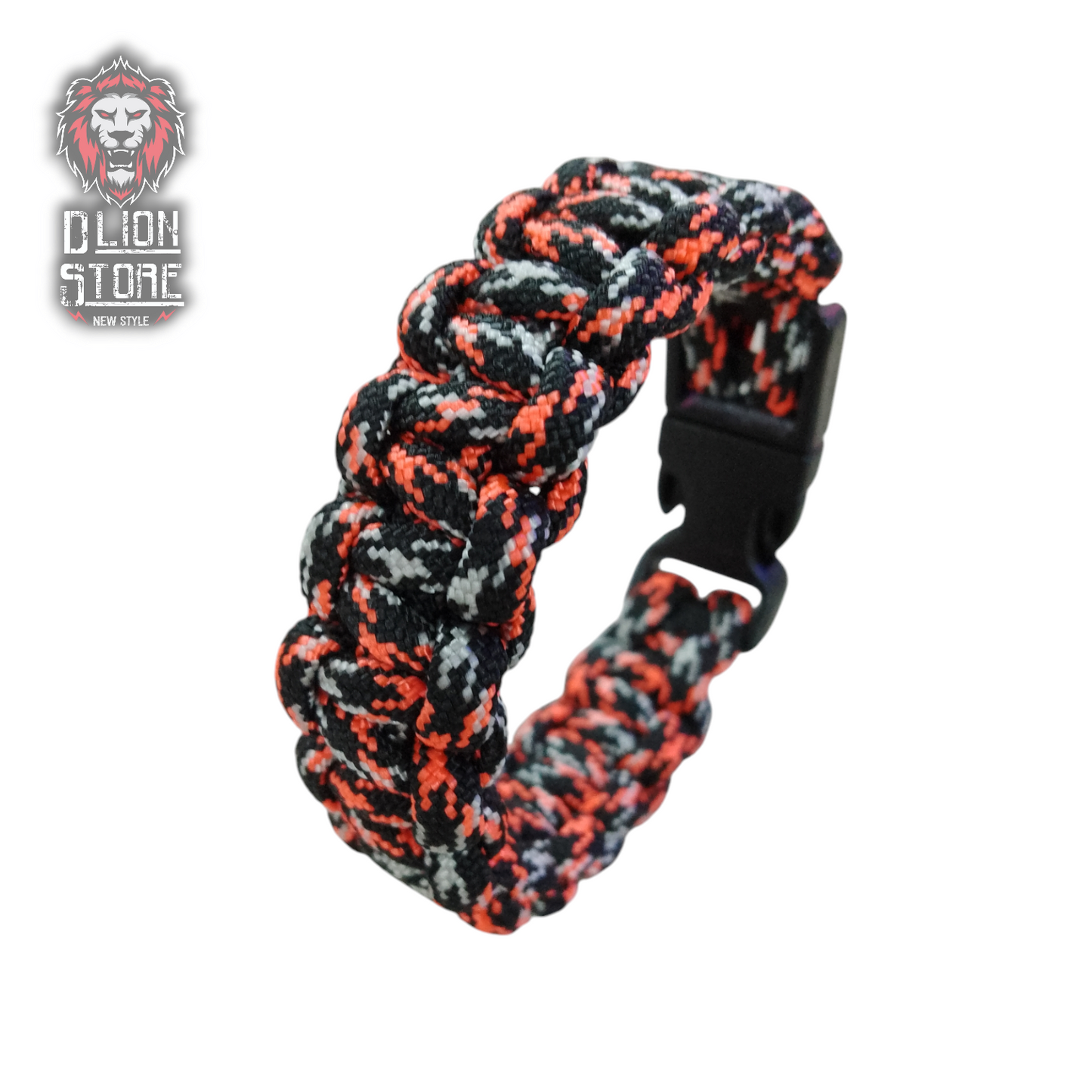 Pulsera Paracord Orange Ninja