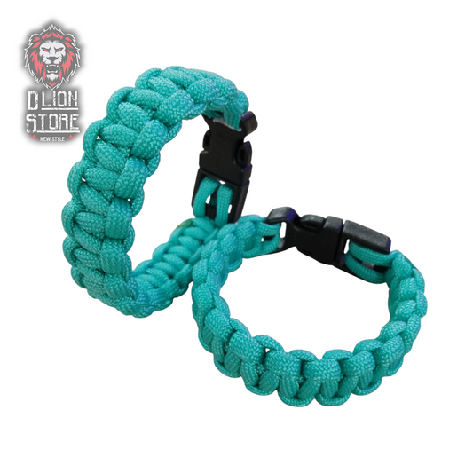 Pulsera Paracord Turquesa
